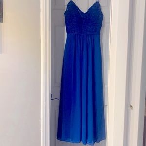 Blue bridesmaid or prom dress!